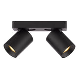 Dar Hiro 2 Light Bar Spotlight Matt Black
