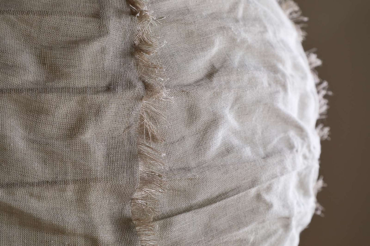 Nkuku Hirana Linen Lampshade Natural Large