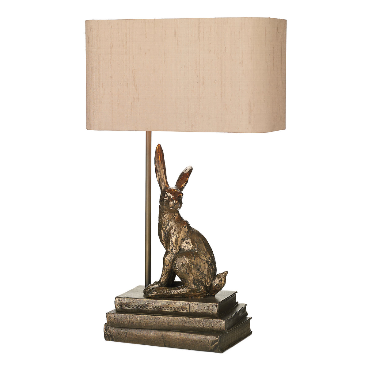 David Hunt Hopper Table Lamp Bronze