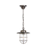 David Hunt Humber Outdoor Pendant Antique Brass IP44