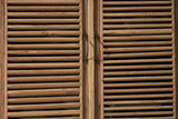 Nkuku Ibo Reclaimed Wooden Slatted Cabinet Natural Large