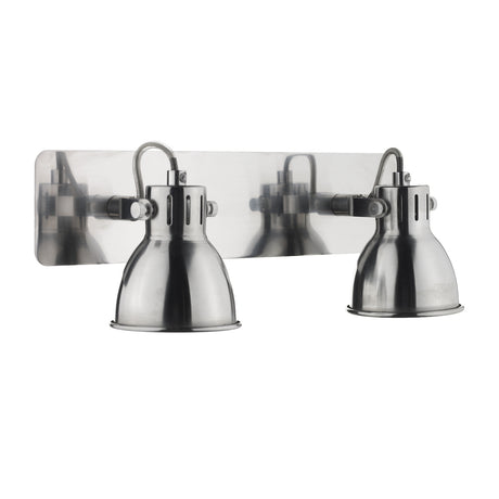 Dar Idaho Double Spotlight Natural Chrome –  from Amos Lighting + Home