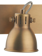 Dar Idaho Double Spotlight Antique Brass –  from Amos Lighting + Home