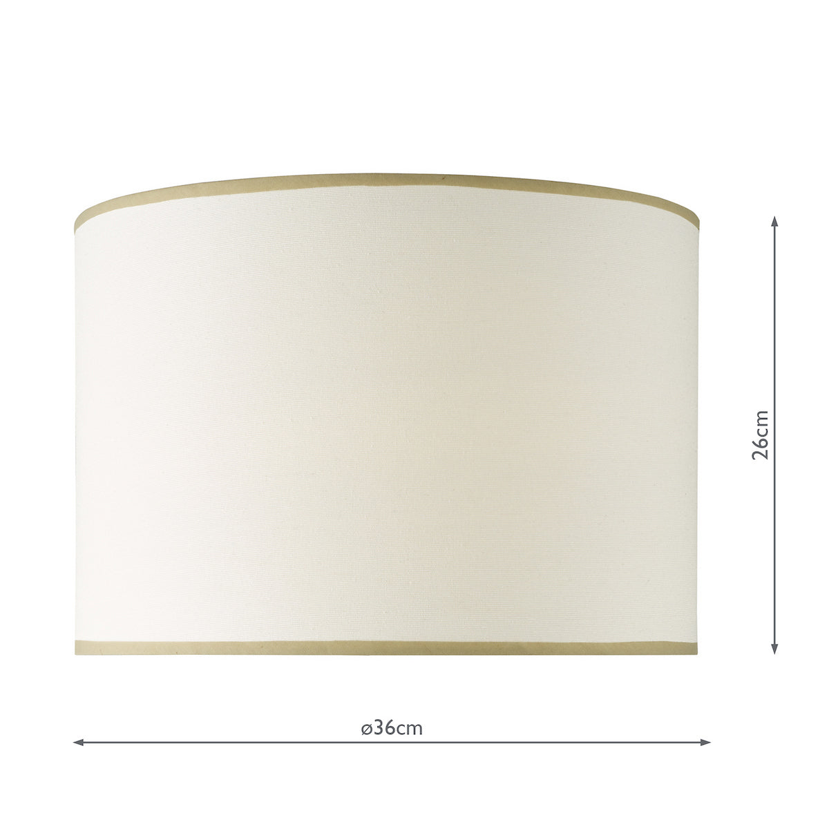 Dar Nedra Table Lamp Natural With Idella Shade