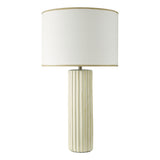 Dar Idella Table Lamp Taupe With Shade