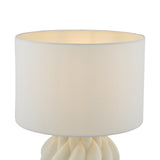 Dar Idonia Table Lamp White With Shade –  from Amos Lighting + Home