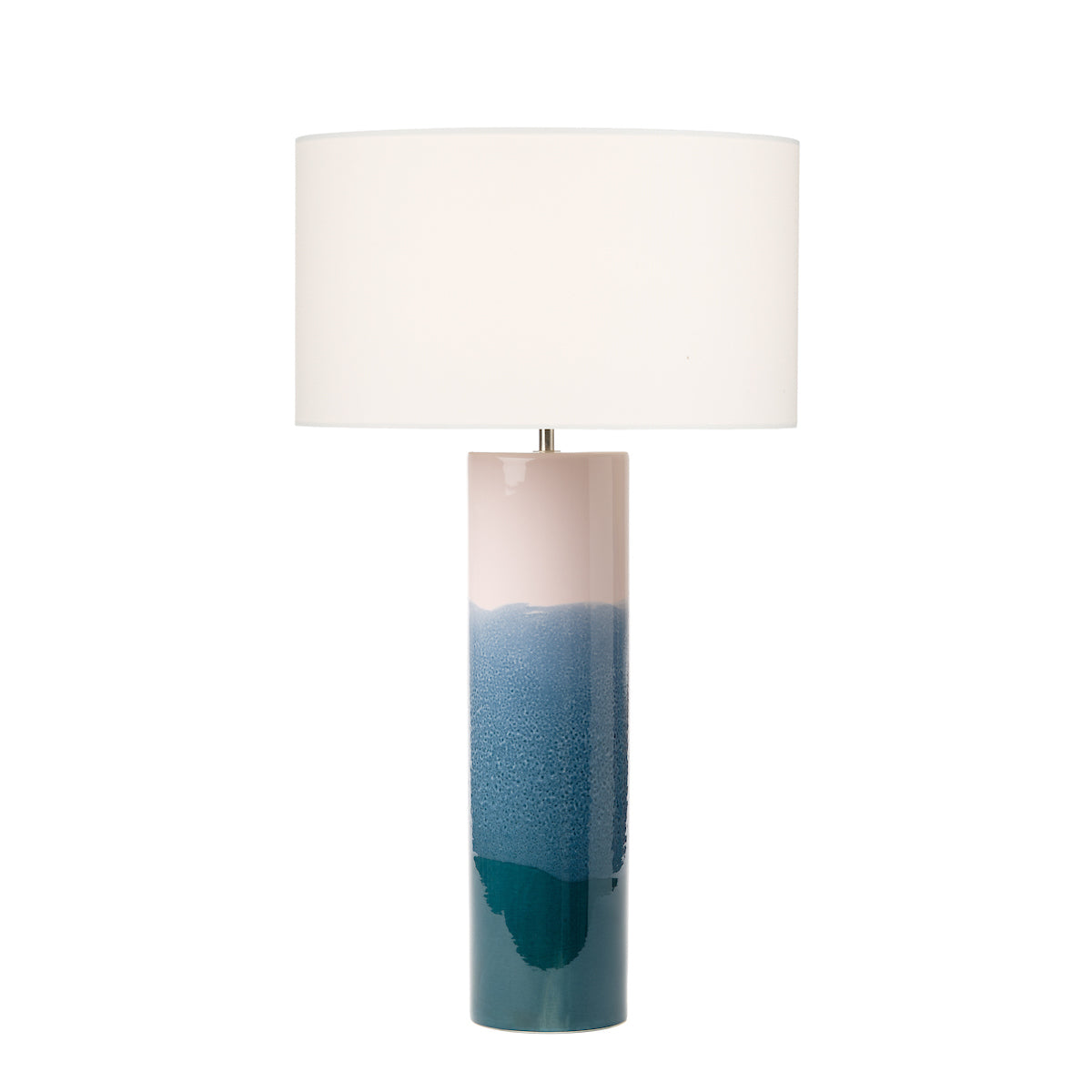 Dar Ignatio Pink and Blue Table Lamp Base