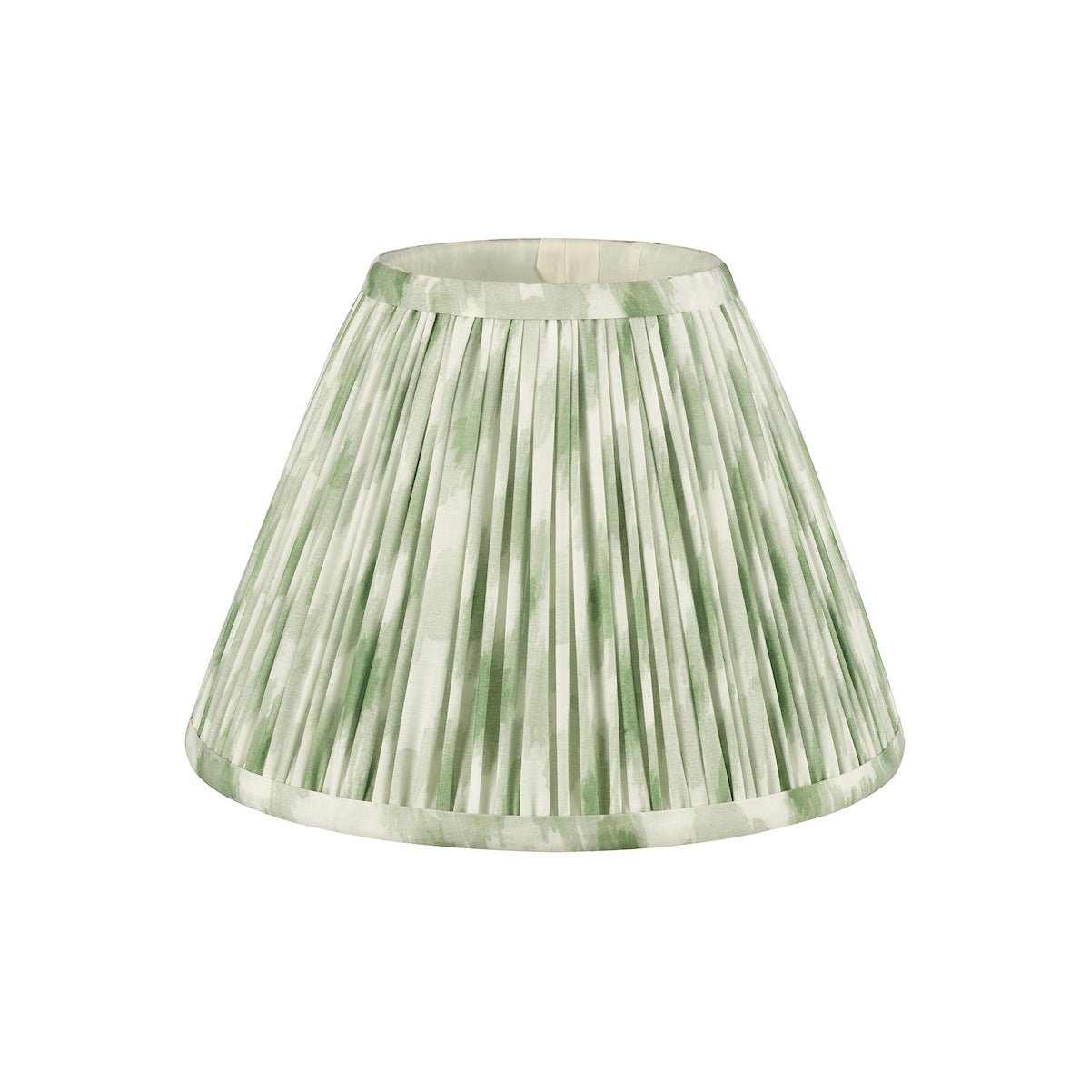 Dar Ikat Green Cotton Empire Shade 25cm