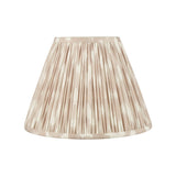 Dar Ikat Taupe Cotton Empire Shade 30cm