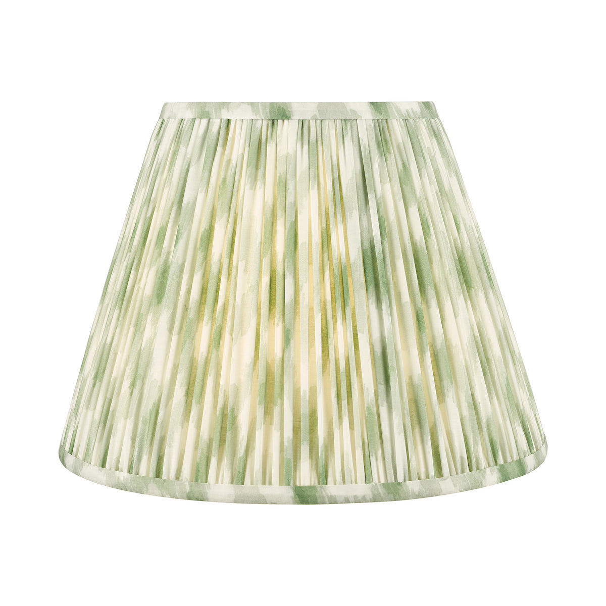 Dar Ikat Green Cotton Empire Shade 35cm