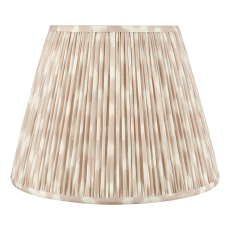 Dar Ikat Taupe Cotton Empire Shade 40cm