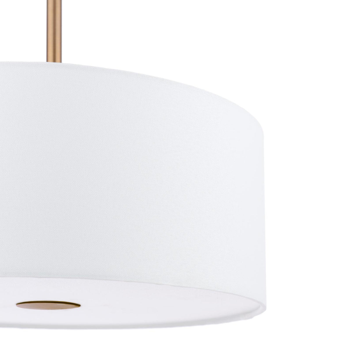 Dar Isla 3 Light Pendant Antique Bronze and Ivory Shade 40cm