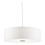 Dar Isla Easy Fit Pendant Ivory and Black Shade 60cm