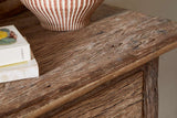 Nkuku Ibo Reclaimed Wood 1 Drawer Console Table Natural