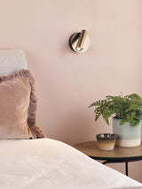 Dar Itala Single Spotlight Antique Bronze LED