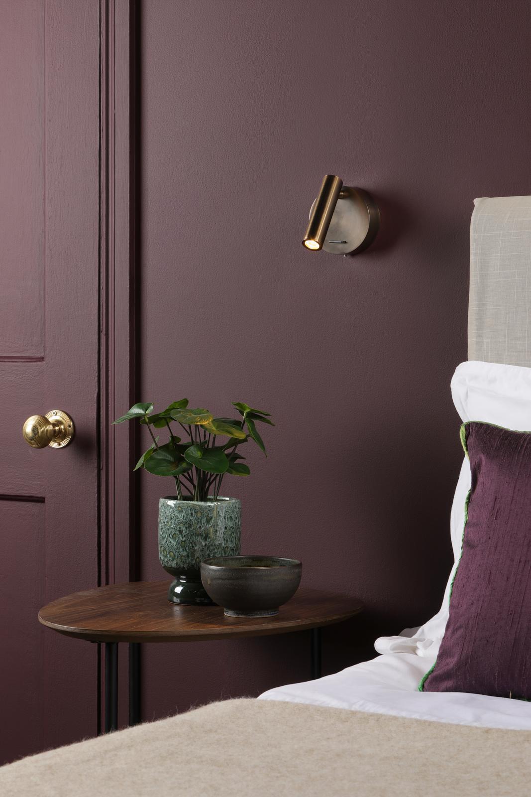 Dar Itala Single Spotlight Antique Bronze LED