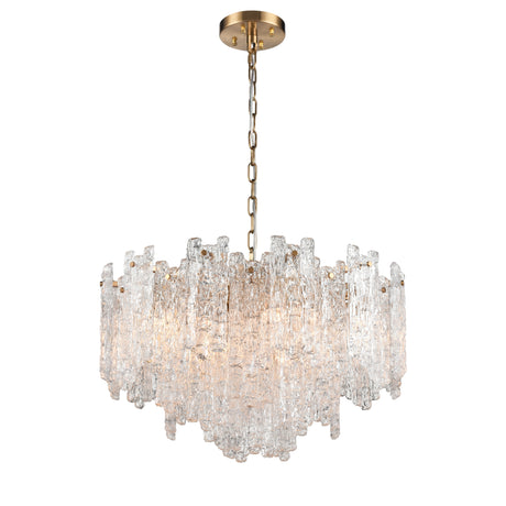 Franklite Icicle 10 Light Pendant Chandelier