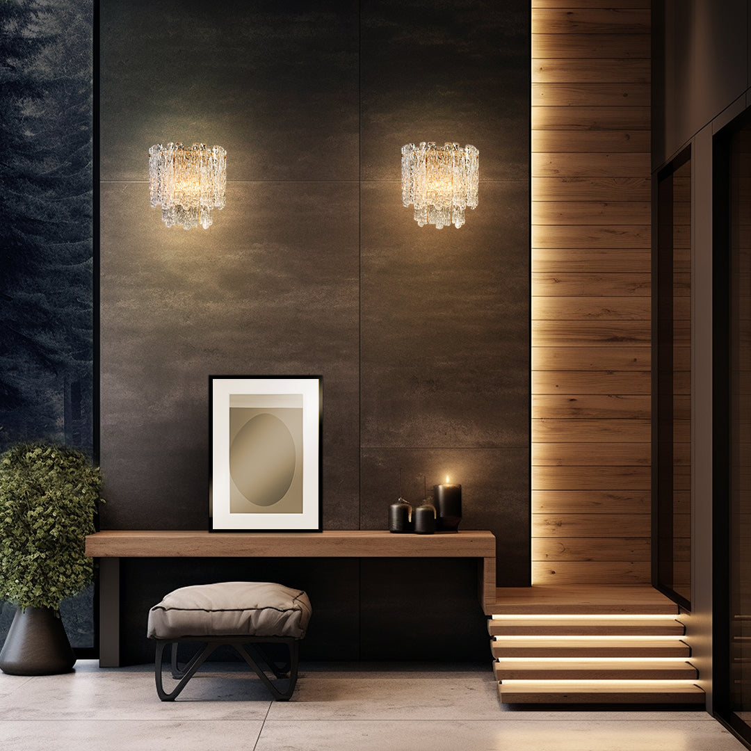 Franklite Icicle 2 Light Wall light