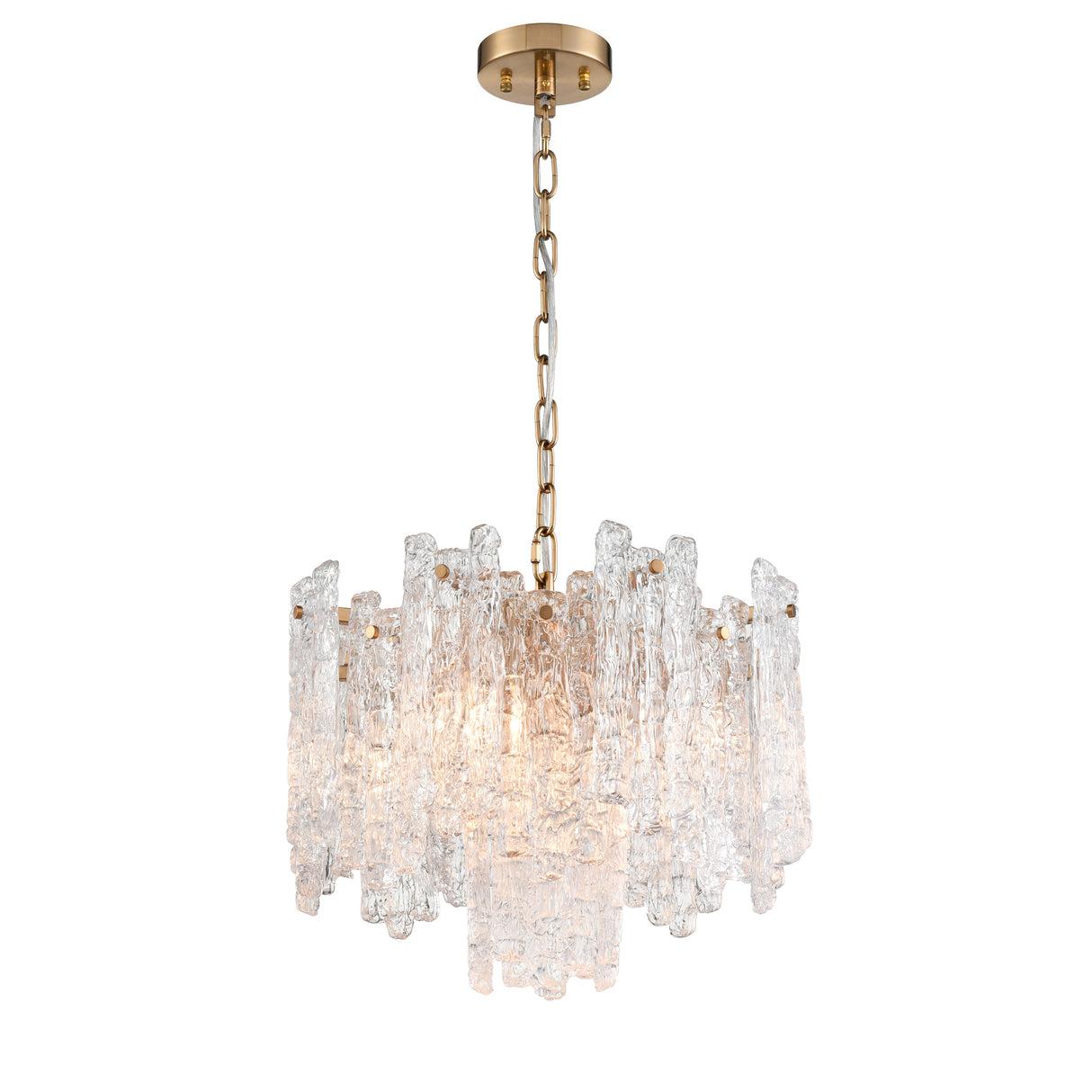 Franklite Icicle 5 Light Pendant Chandelier