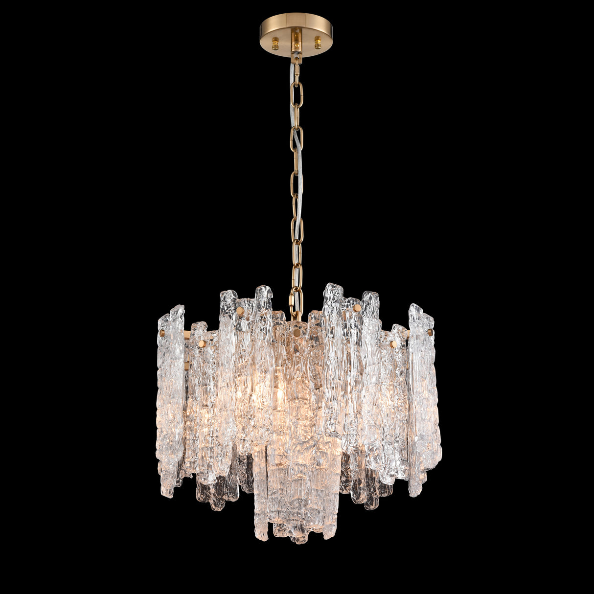 Franklite Icicle 5 Light Pendant Chandelier