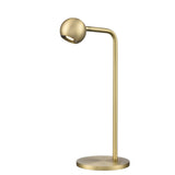 Franklite Iris LED Table lamp Satin Brass