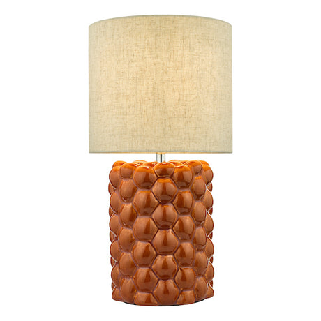 Dar Jayden Table Lamp with Linen Shade –  from Amos Lighting + Home