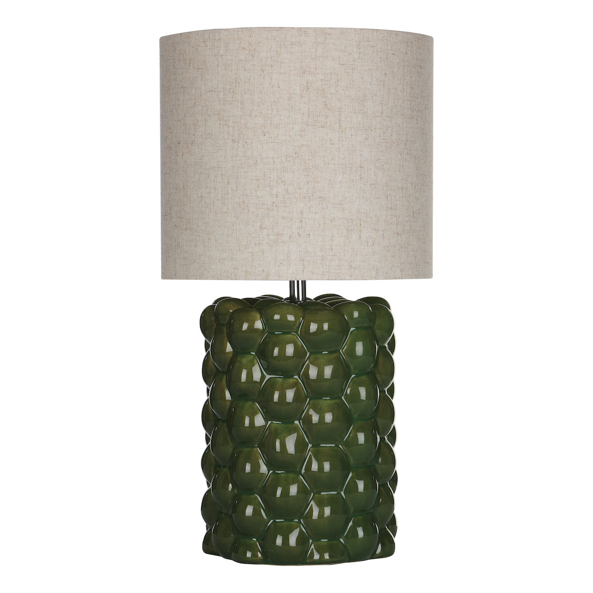 Dar Jayden Table Lamp Green Reactive Glaze With Shade –  from Amos Lighting + Home