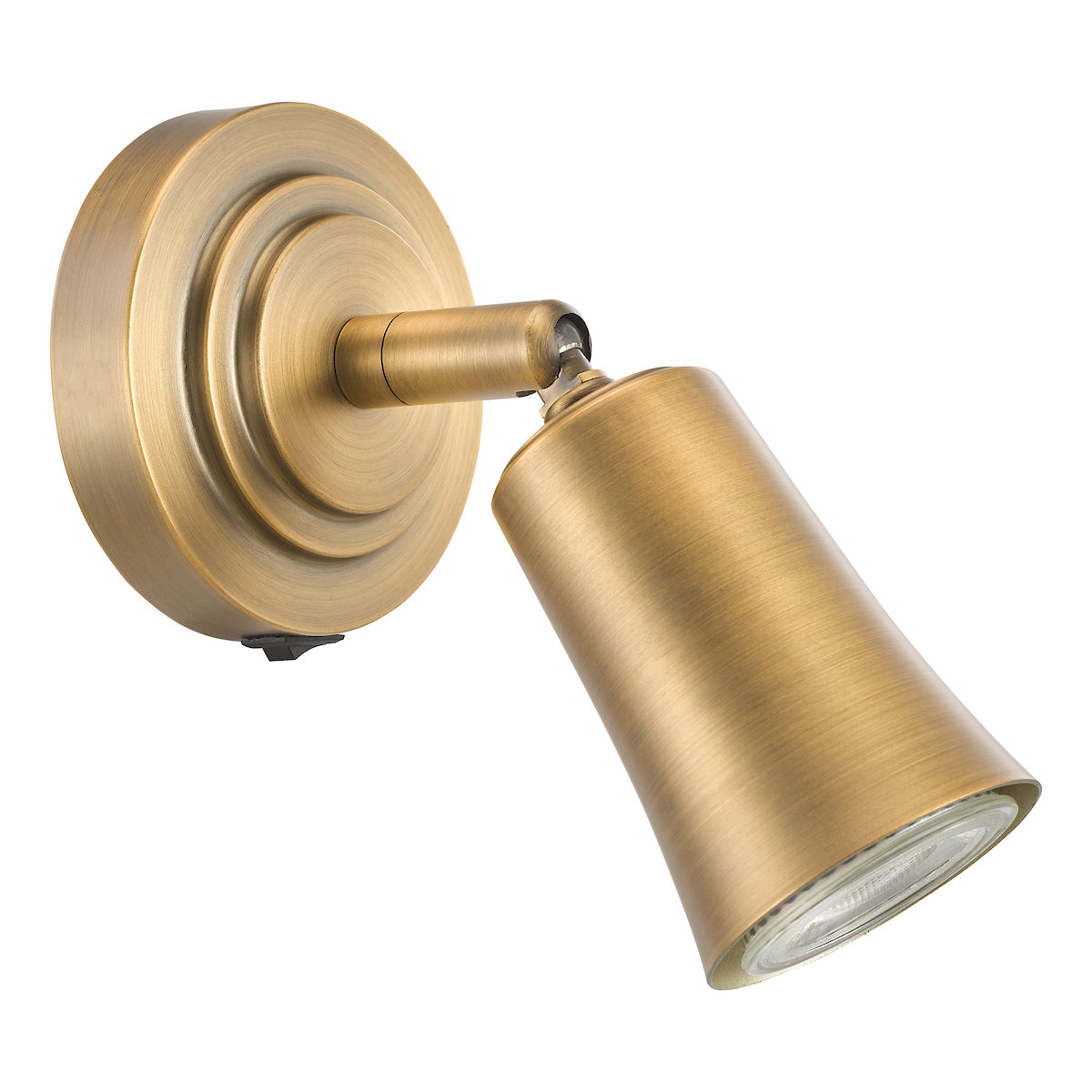 Dar Jedrek Single Spotlight Aged Brass