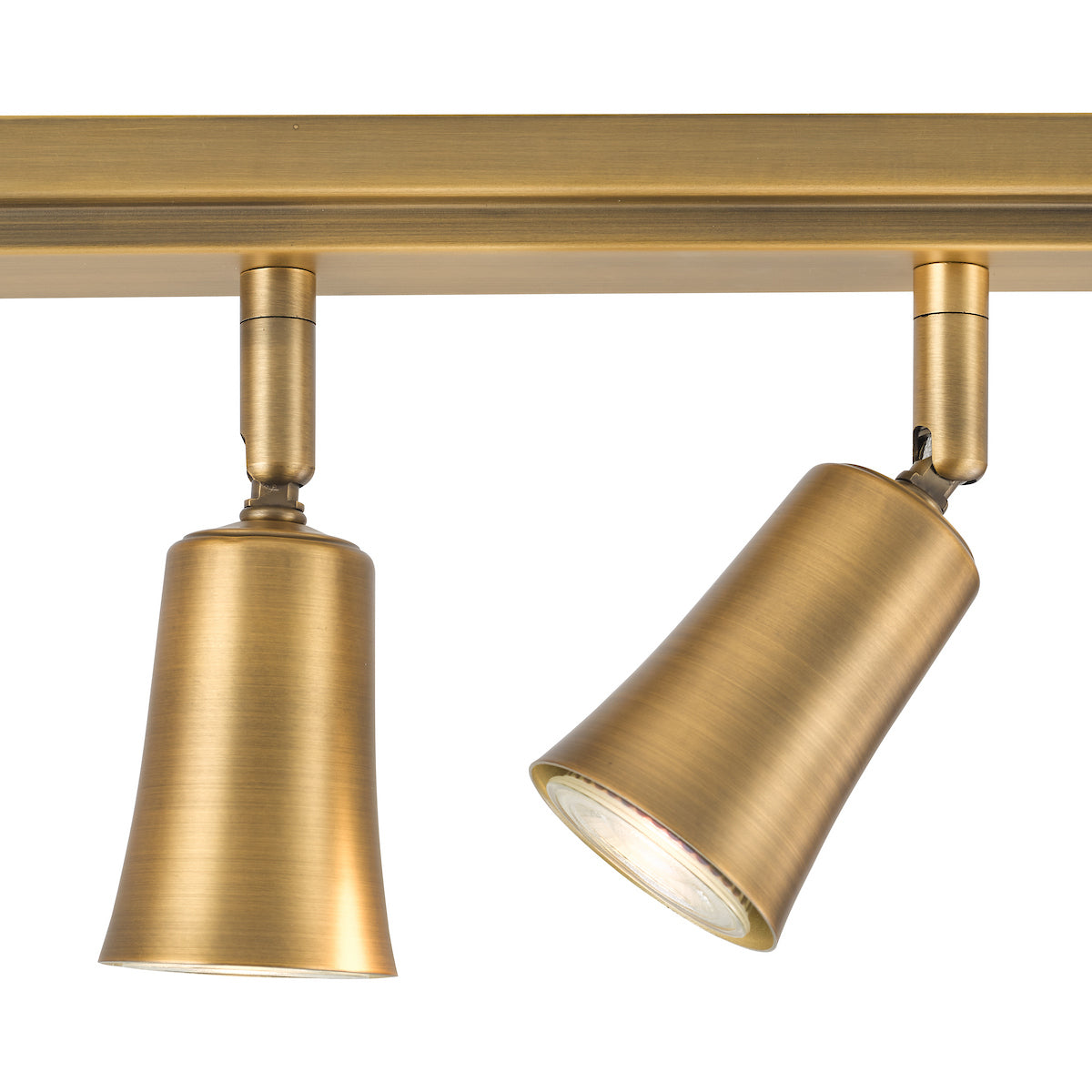 Dar Jedrek 4 Light Bar Spotlight Aged Brass