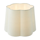 Dar Jordana Ivory Cotton Tapered Drum Shade