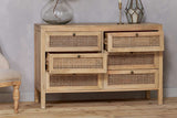 Nkuku Kanz Mango Wood Chest Of Drawers Natural