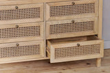 Nkuku Kanz Mango Wood Chest Of Drawers Natural