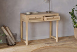Nkuku Kanz Mango Wood Writing Desk Natural