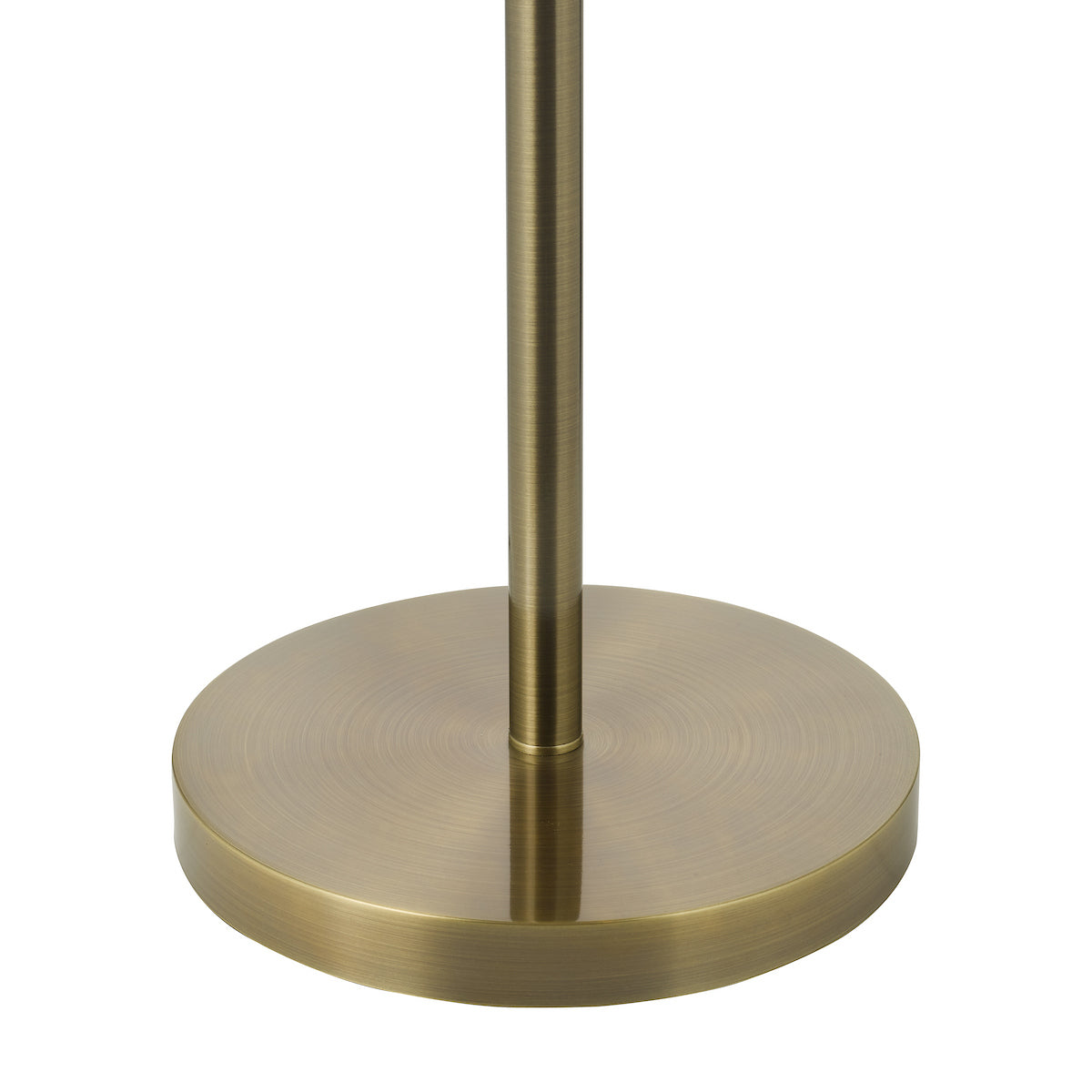 Dar Kamika Mother & Child Floor Lamp Antique Brass LED