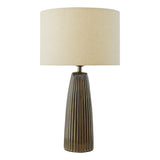 Dar Kaulana Table Lamp Brown With Shade