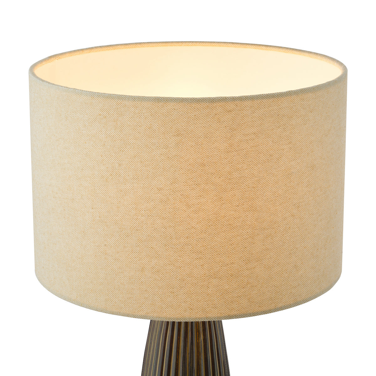 Dar Kaulana Table Lamp Brown With Shade