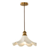 Dar Kayla Pendant Antique Bronze and Cream Ceramic
