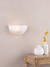 Dar Keita Wall Light Alabaster Glass and Antique Bronze