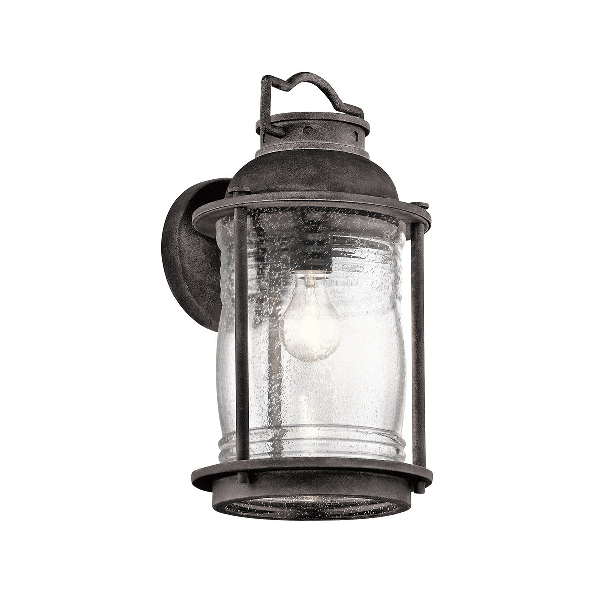 Kichler Ashland Bay 1 Light Large Wall Lantern Grey