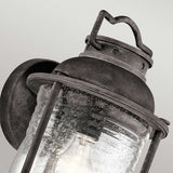 Kichler Ashland Bay 1 Light Large Wall Lantern Grey