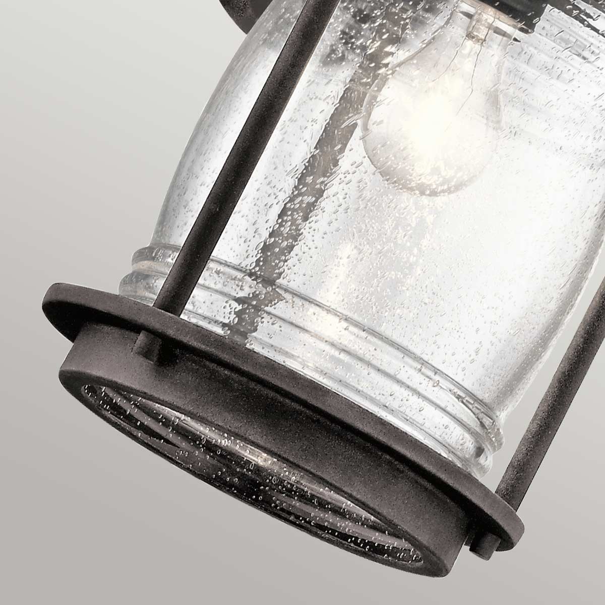 Kichler Ashland Bay 1 Light Large Wall Lantern Grey