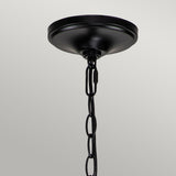 Kichler Capitol Hill 12lt Chandelier Black