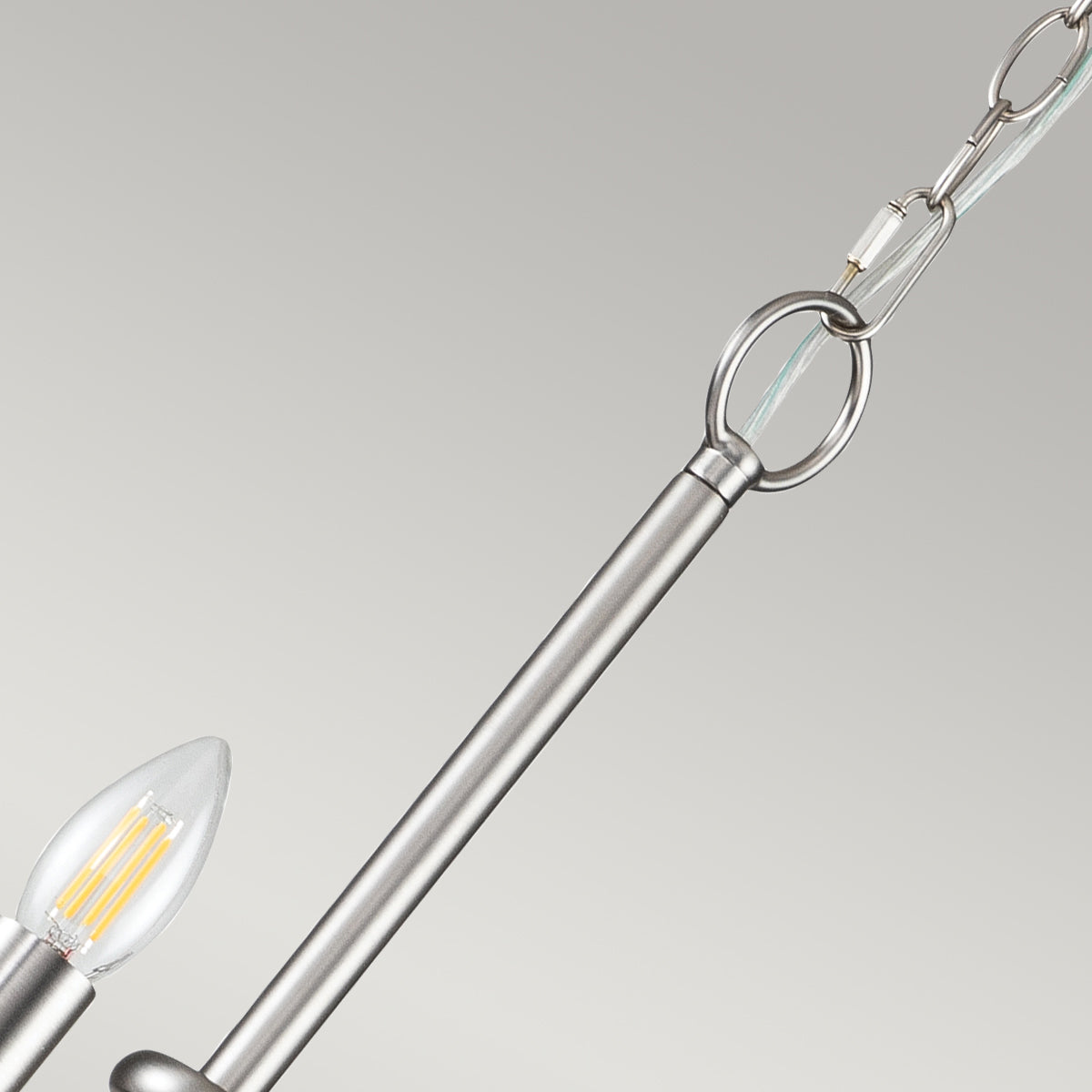 Kichler Capitol Hill 12lt Chandelier Silver