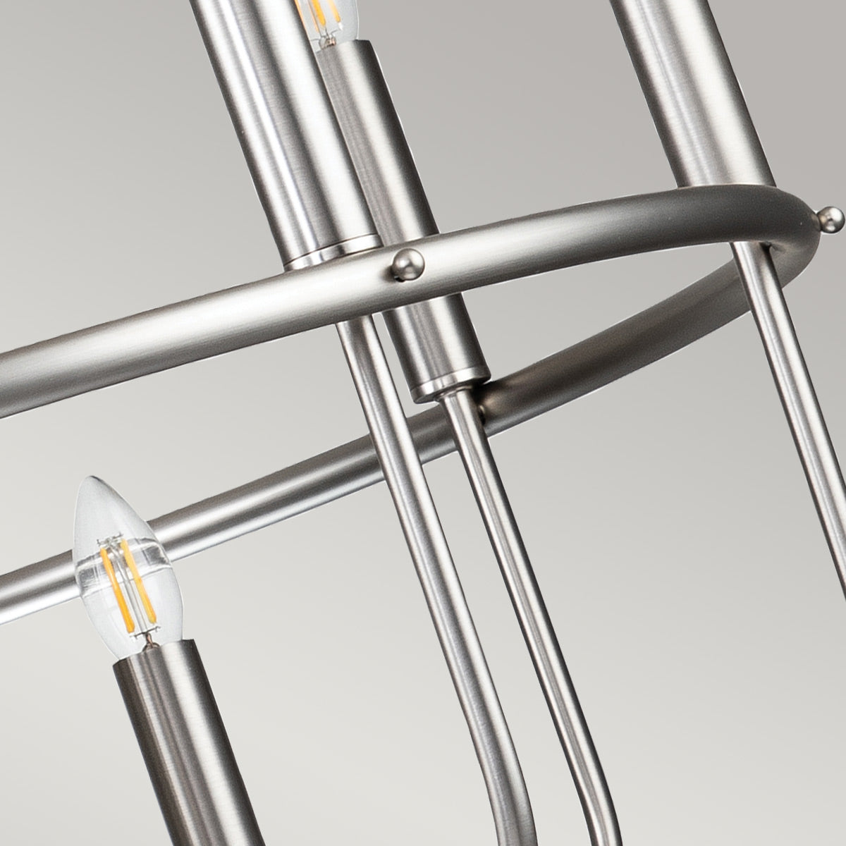 Kichler Capitol Hill 12lt Chandelier Silver