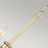 Kichler Capitol Hill 12lt Chandelier Brass