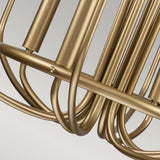 Kichler Capitol Hill 12lt Chandelier Brass