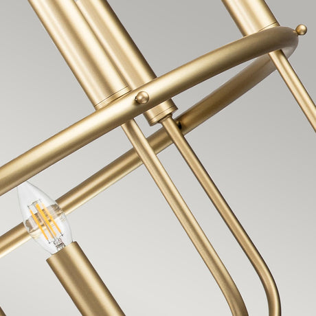 Kichler Capitol Hill 12lt Chandelier Brass