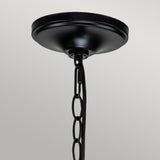 Kichler Capitol Hill 6lt Chandelier Black