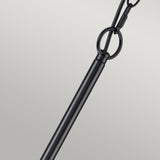 Kichler Capitol Hill 6lt Chandelier Black