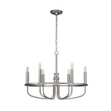 Kichler Capitol Hill 6lt Chandelier Silver